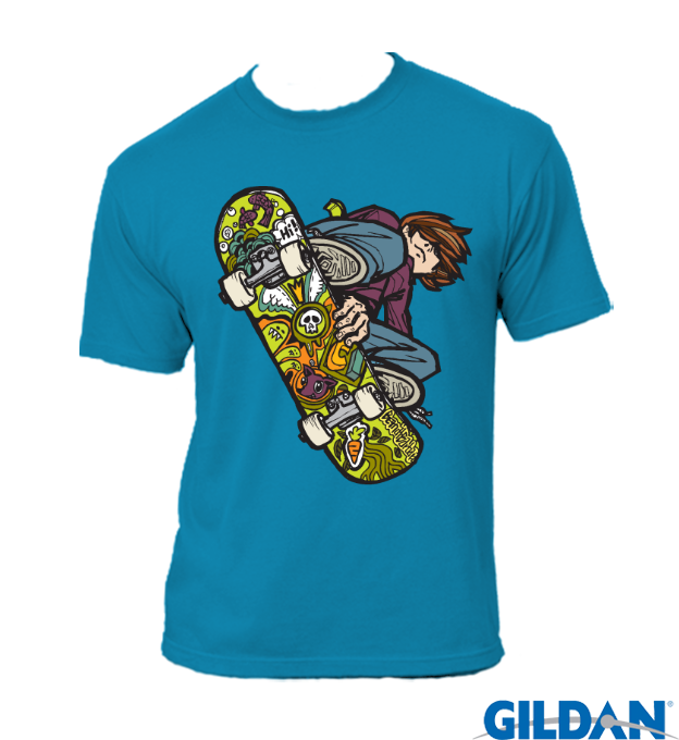 Skater póló
