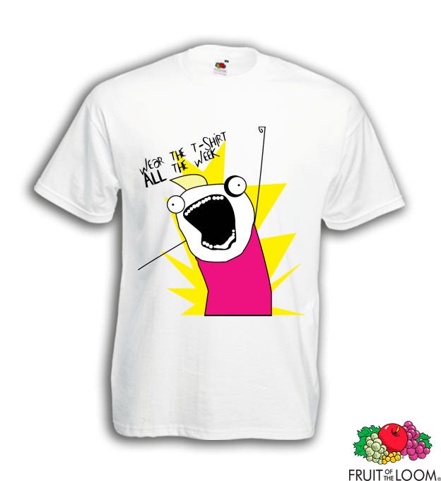 wear the tshirt I.