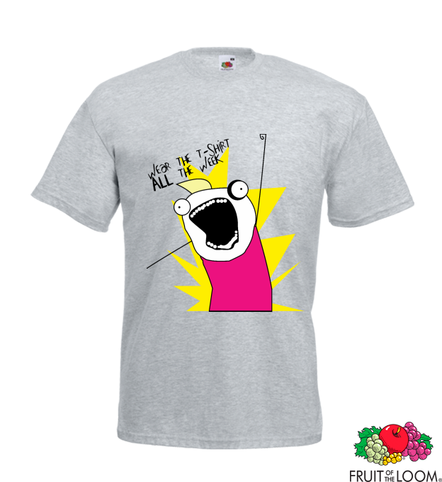 wear the t-shirt I. color